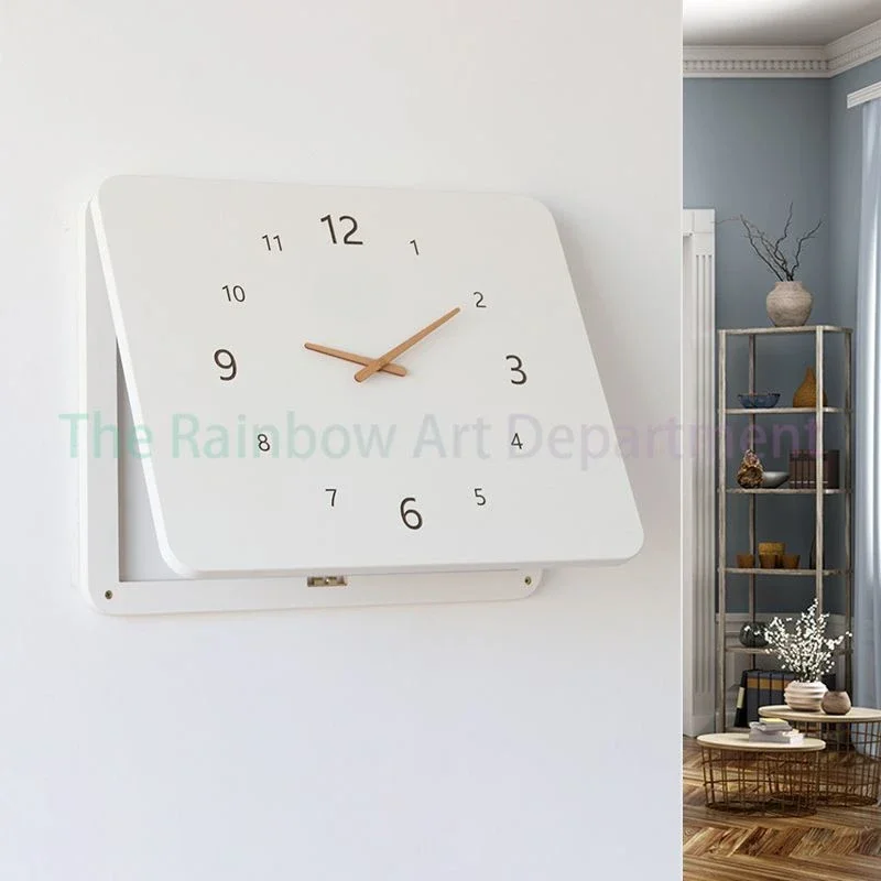 Electric Meter Box Occlusion Clock, Modern Simplicity, Home Hanging Clock, Electric Distribution Box, Decorative Painting