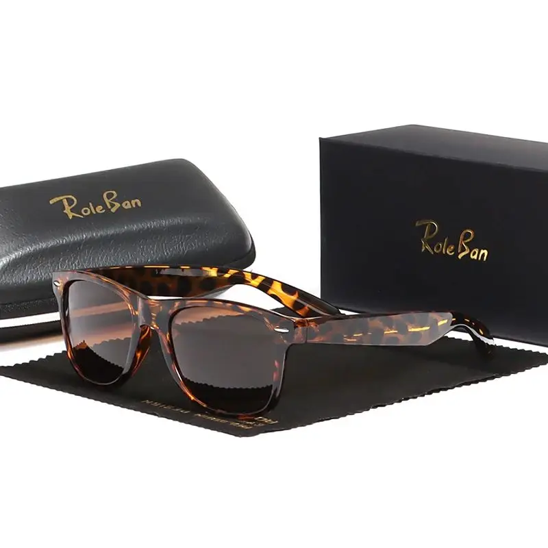 نظارات شمسية مستقطبة كلاسيكية للرجال والنساء ، عالية الجودة ، نظارات مربعة للقيادة ، تخييم ، مشي ، صيد ، نظارات شمسية لركوب الدراجات ، UV400 ، حظر النظارات
