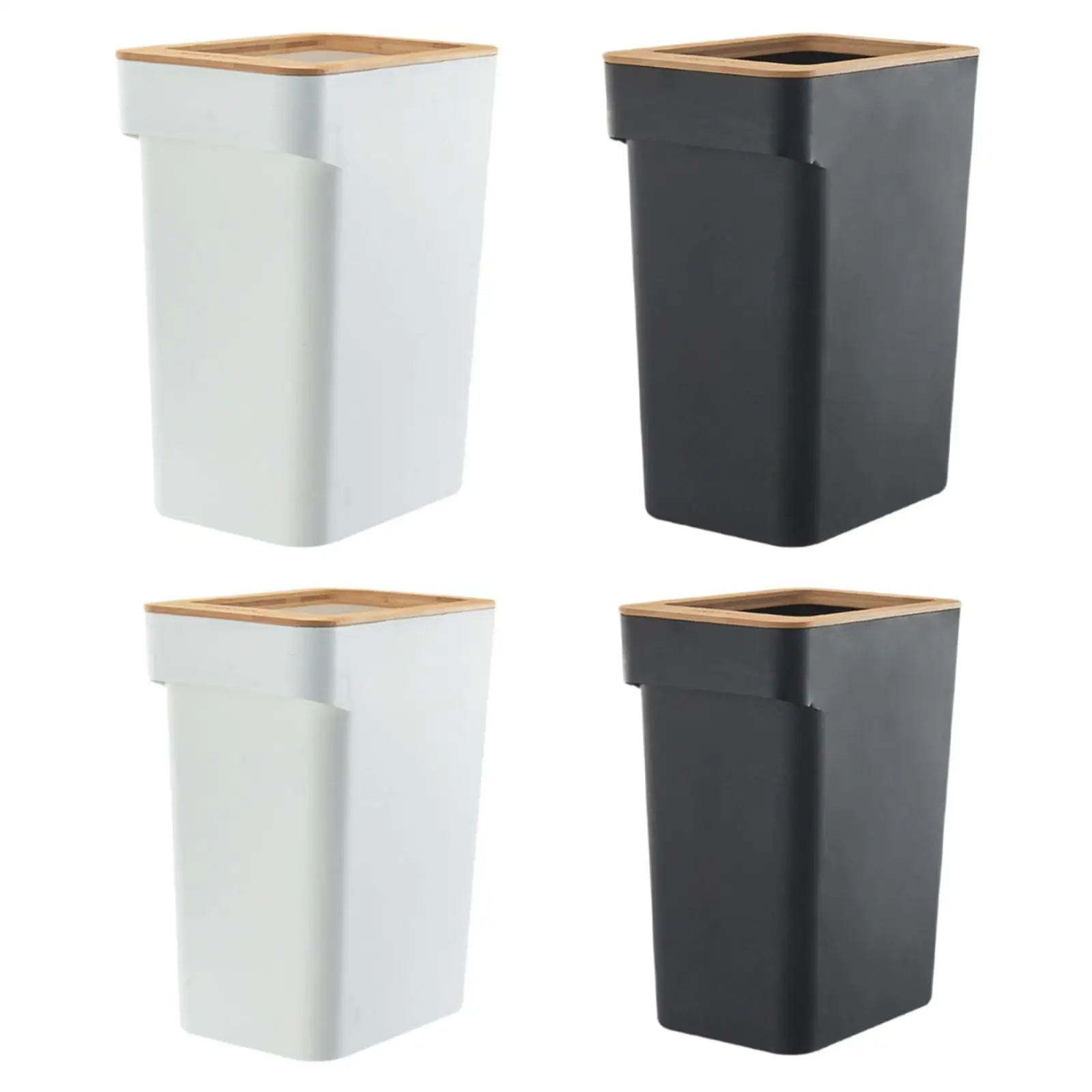 Trash Can High Capacity Multipurpose Garbage Can Rubbish Bin