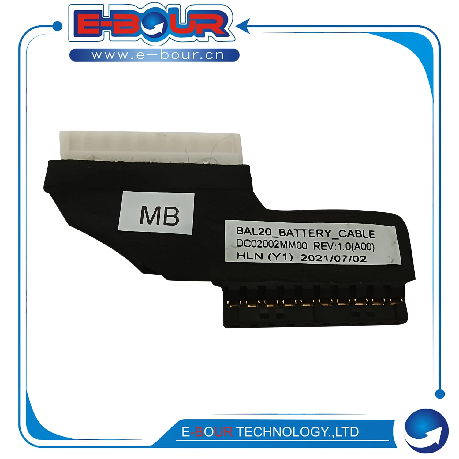 

Battery Connector Cable for 15 5565 5567 BAL20 DC02002MM00 0G0FWX G0FWX Laptop Battery Adapter Flex Wire Cord Repair