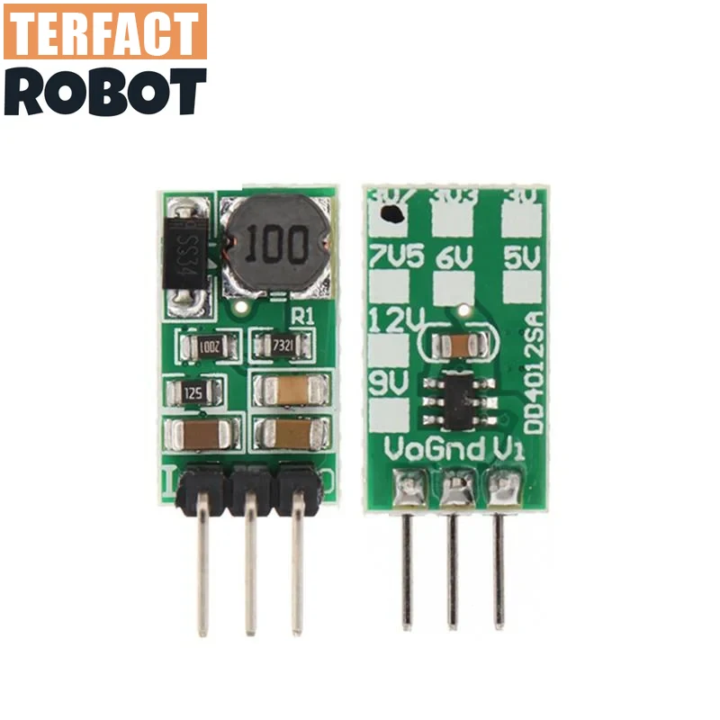 TERFACT  DD4012SA 1A DC 5-40V to 3V 3.3V 3.7V 5V 6V 7.5V 9V 12V Regulator DC-DC Step-Down Buck Converter Module Board