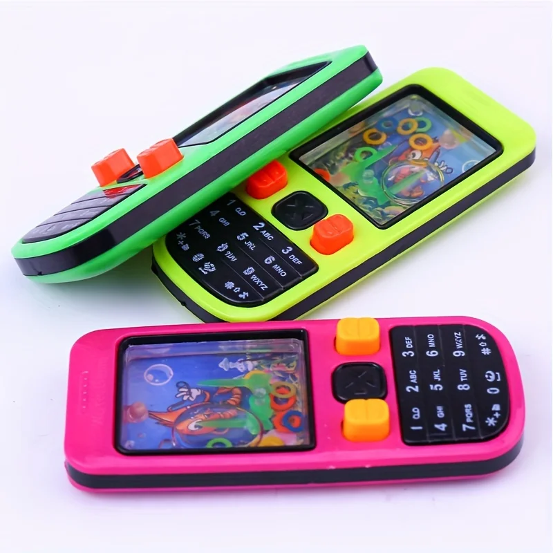 Random 1pc children\'s puzzle mobile phone modeling ring water cooler