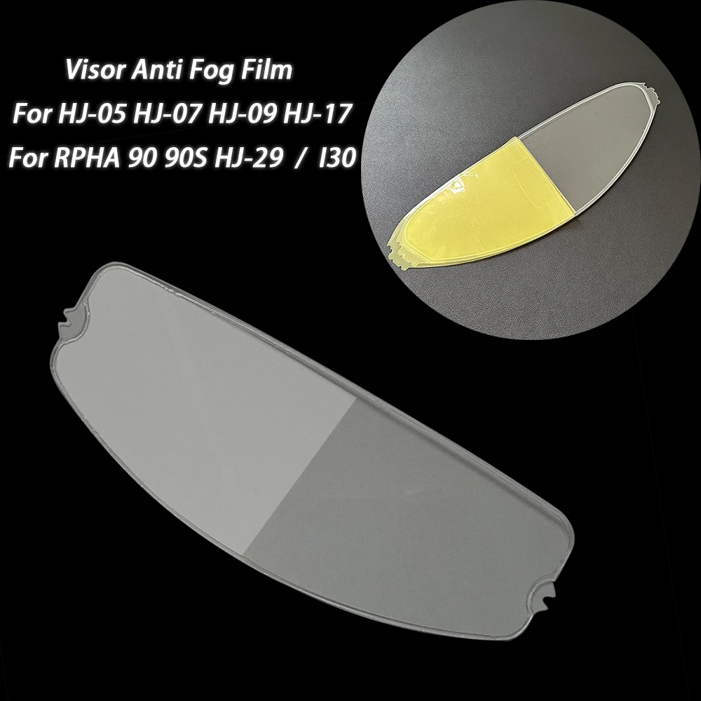 

Motorcycle Helmet Visor Anti Fog Film I30 Visor Helmets Lens Film For HJC HJ-05 HJ-07 HJ-09 HJ-17 RPHA 90 90S