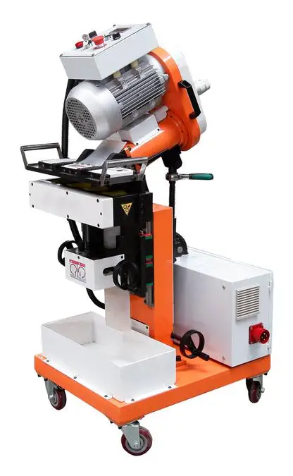 آلة الشطب المعدنية الكهربائية القوية PB-80، لوحة سميكة Beveler للبناء