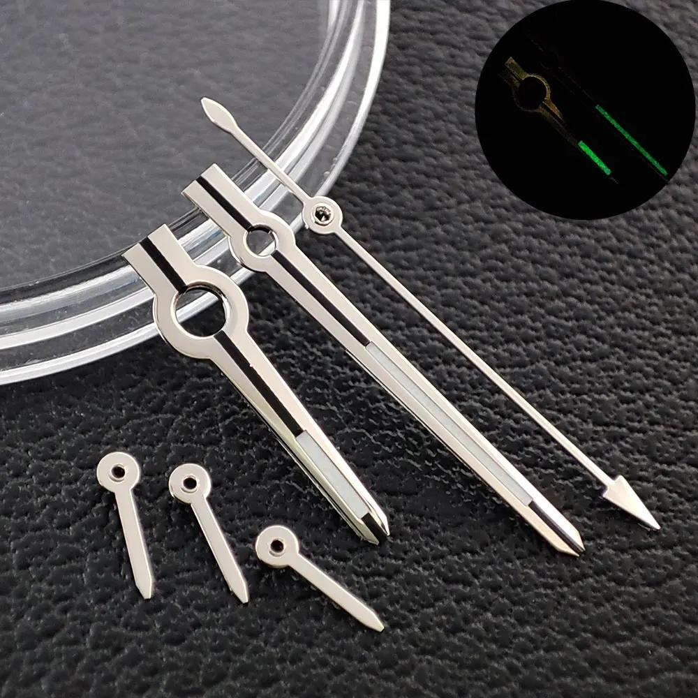 Стрелки VK63 Daytona, стрелки для часов 8,5*13*13,5 мм, светящиеся радужные стрелки для VK63, запасные части для механизма, аксессуары для часов