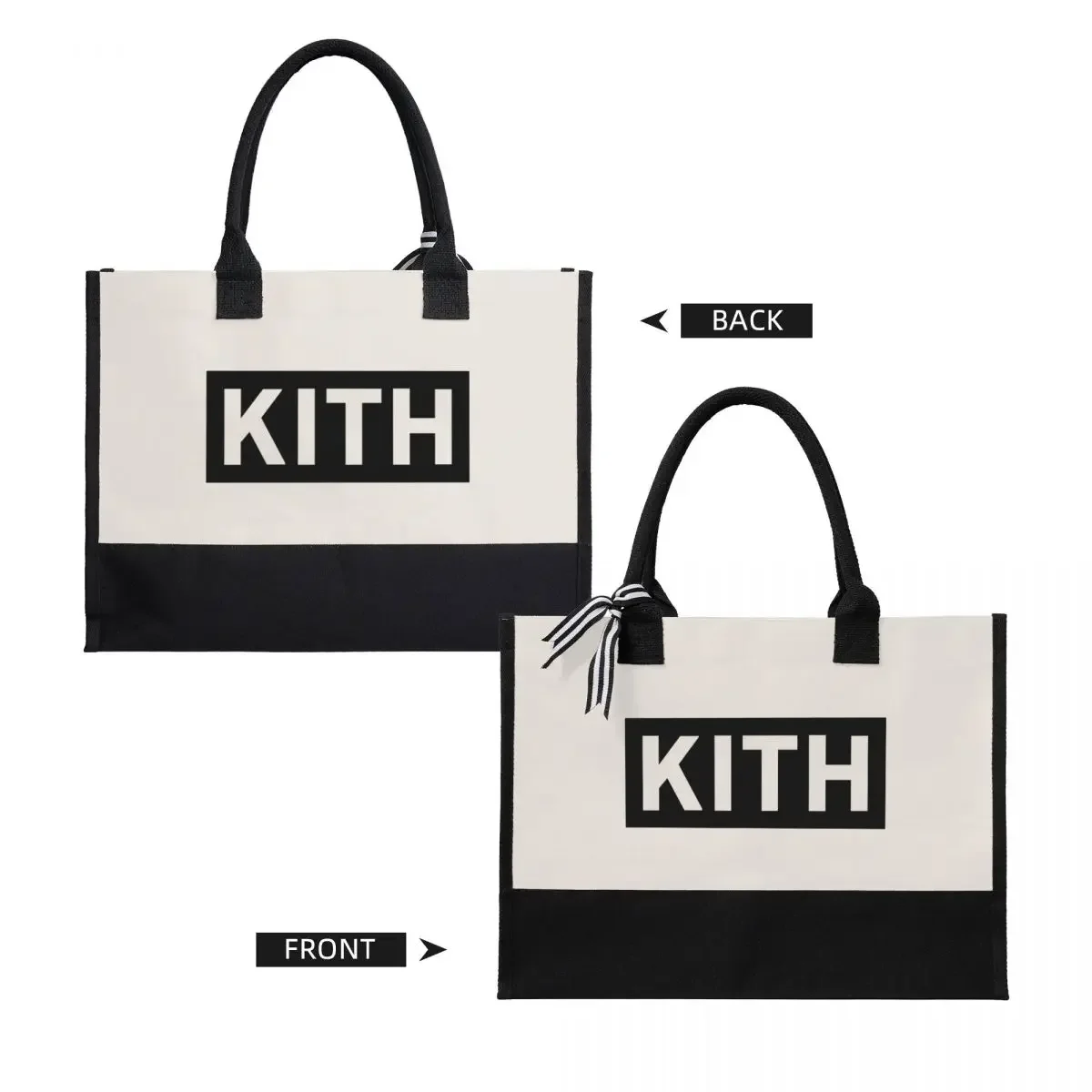 KITH TREATS  Canvas Bag Shopping Bag Wedding Decoration Travel Wedding Bag best wedding gift