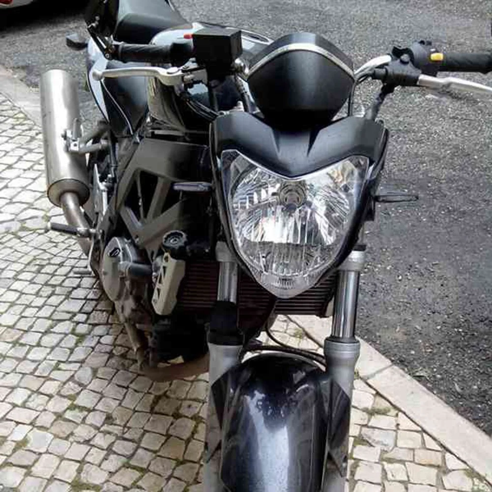 Exquisite Motorcycle Headlight Head Light Lamp With Bulb Bracket Assembly For FZ16 YS150 FZER150 FZER 150 FZ 16 Amber