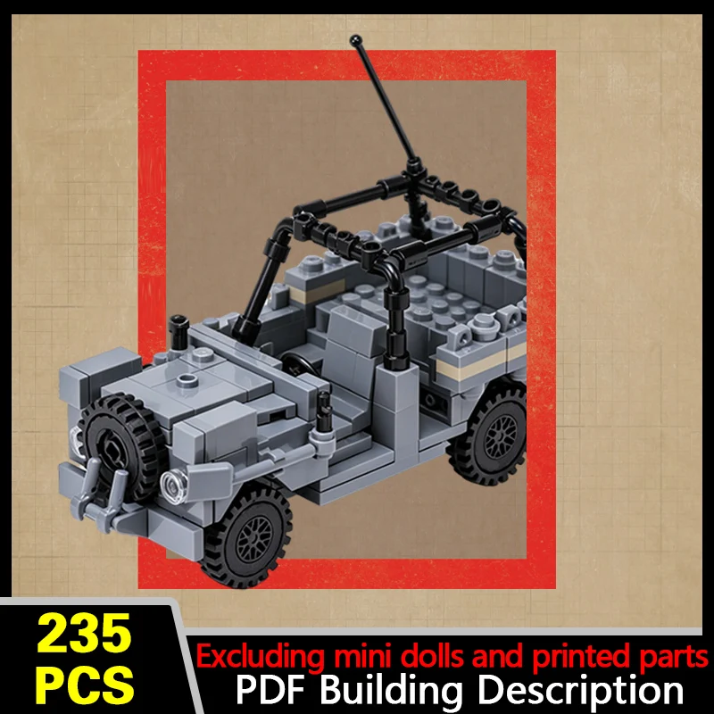 Ranger Special Operations Vehicle Model MOC Building Bricks War Equipment Modular Technology Gifts Holiday Assemble Children Toy