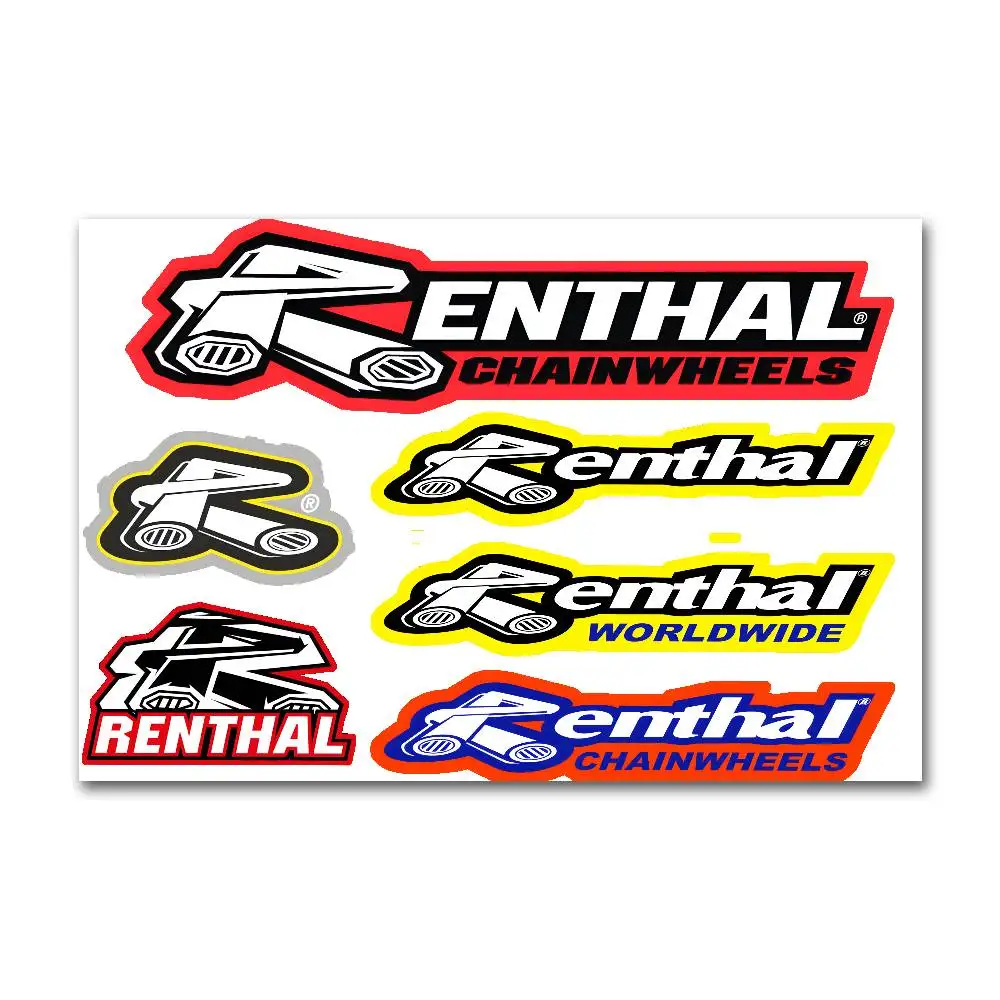 AliExpress NONE 1PC Bike Motorcycle Car Locomotive Reflective Laser Sticker Styling Vinyl Decal Stickers Decoration FOR R-RENTHAL