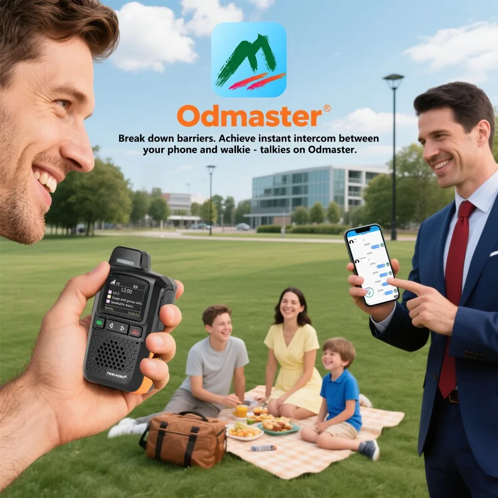 TIDRADIO M13 جهاز اتصال لاسلكي عالمي طويل المدى باور بوينت جهاز اتصال لاسلكي مع بطاقة SIM 1 سنة راديو POC Transnational مجاني #5