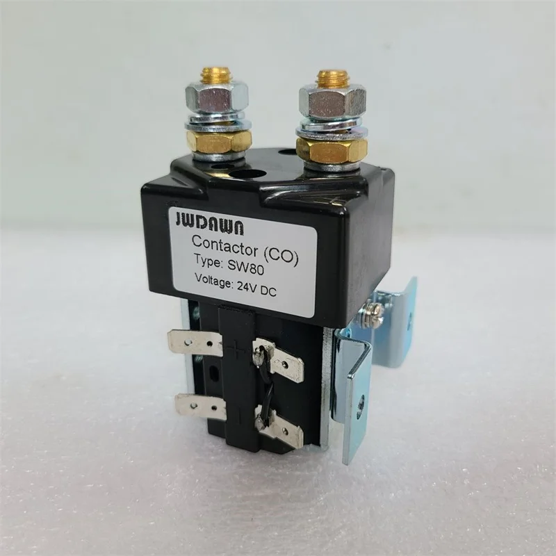 

NEW Replace Albright SW80-6 SW80-65 SW80 24V DC Contactor Solenoid Relay,Golf Cart Forklft Stacker Pallet Truck