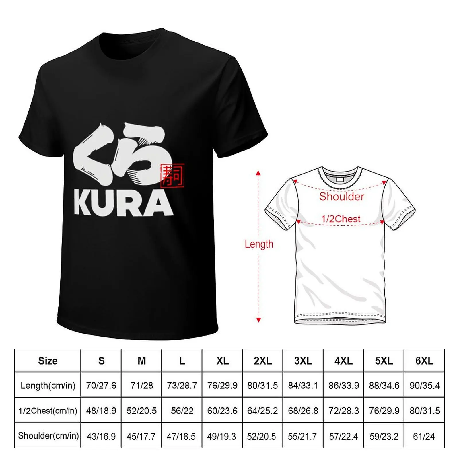 Kura Sushi Logo Kura Sushi Logo T-Shirt animal prinfor boys custom shirt blue lock mens white t shirts