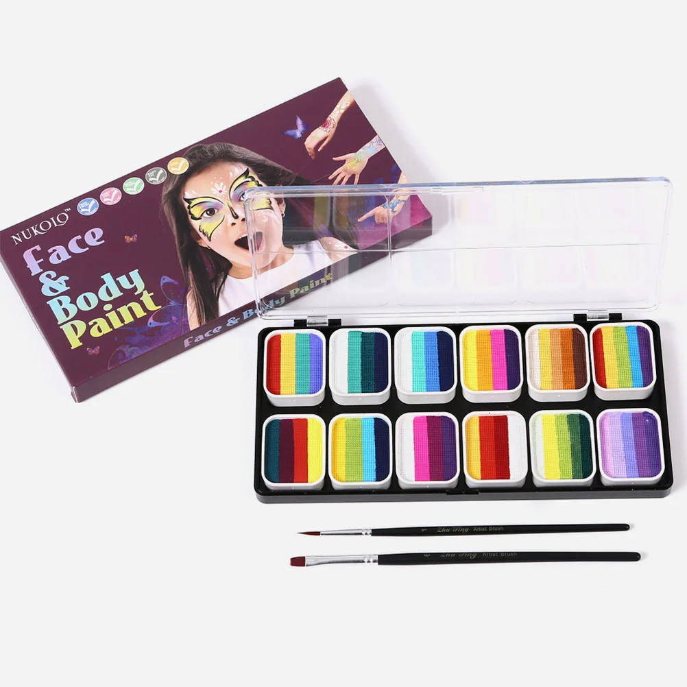 Painting Set for Adult Palette Makeup Pigment Powder Professional Child Kits