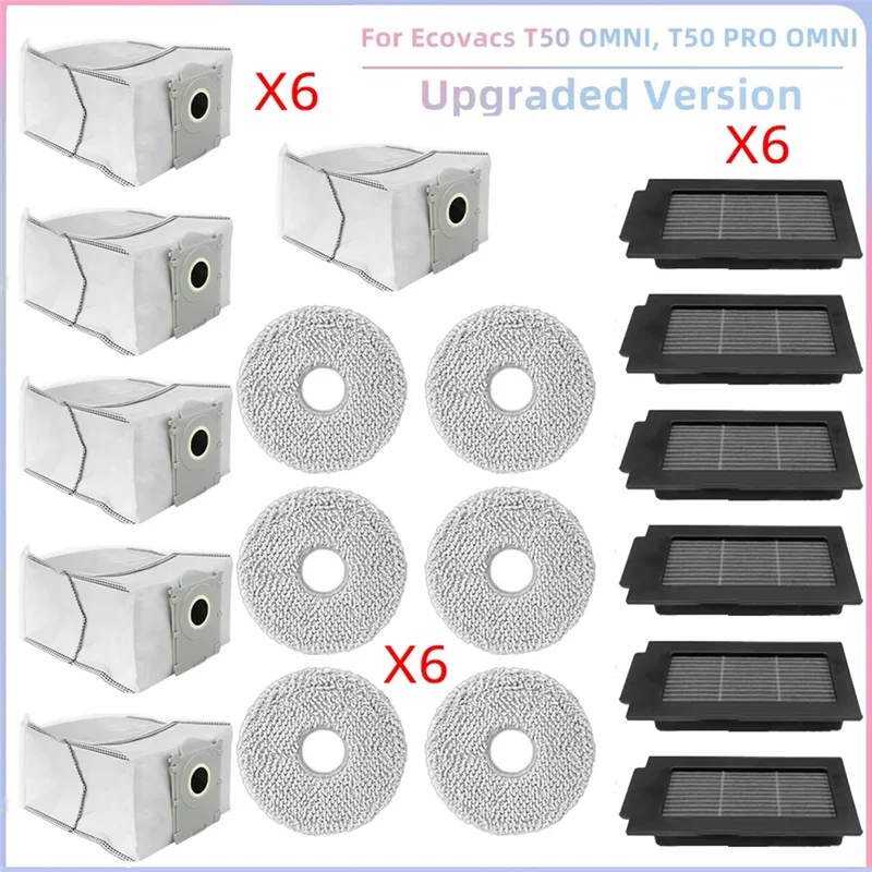 9M-For ECOVACS T50 مكنسة كهربائية تحل محل قطع غيار المكنسة الكهربائية لشاشة الفلتر