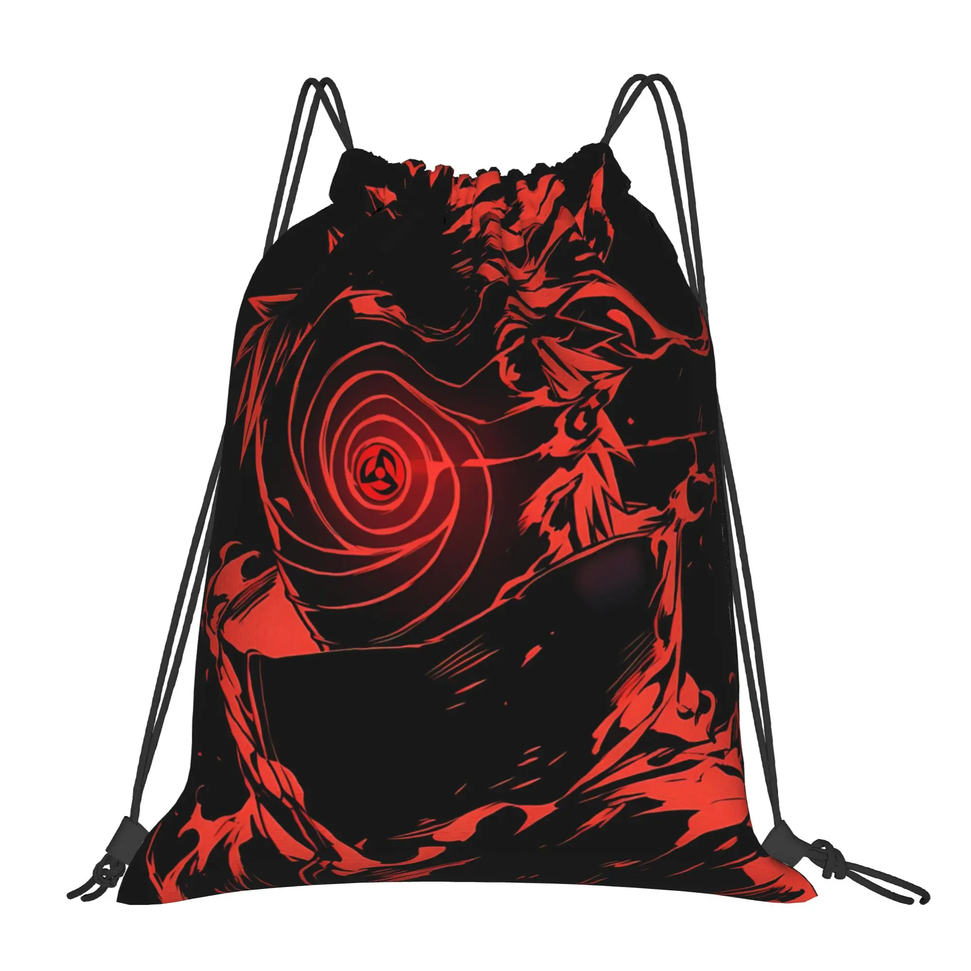 bag Pouch Naruto anime comic  Drawstring Bags Sports Pouch Print Backpack Boy Girls School Shoe Bag