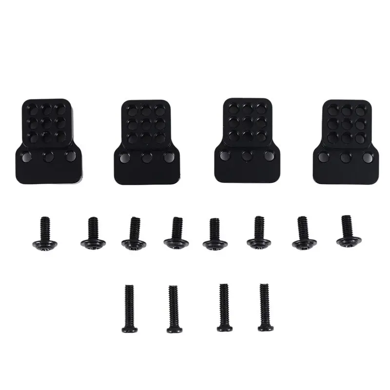 ABUM-Metal Adjustable Shock Absorber Bracket Extender Seat For WPL C14 C24 C34 C44 B14 B16 B24 B36 1/16 RC Car Parts