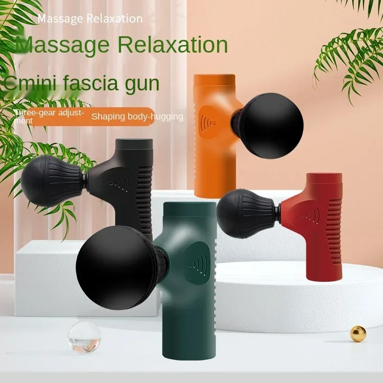 Fascia Gun,Pocket Fascia Gun Pocket Massager Relax Muscle Fitness Device Deep Impact Gun MINI Massager Lipstick Massage