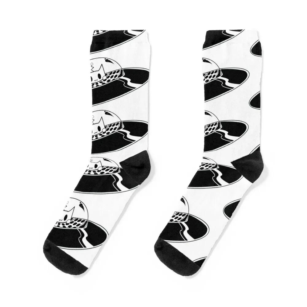 

UFO CAT Socks cute basketball New year's Woman Socks Men's