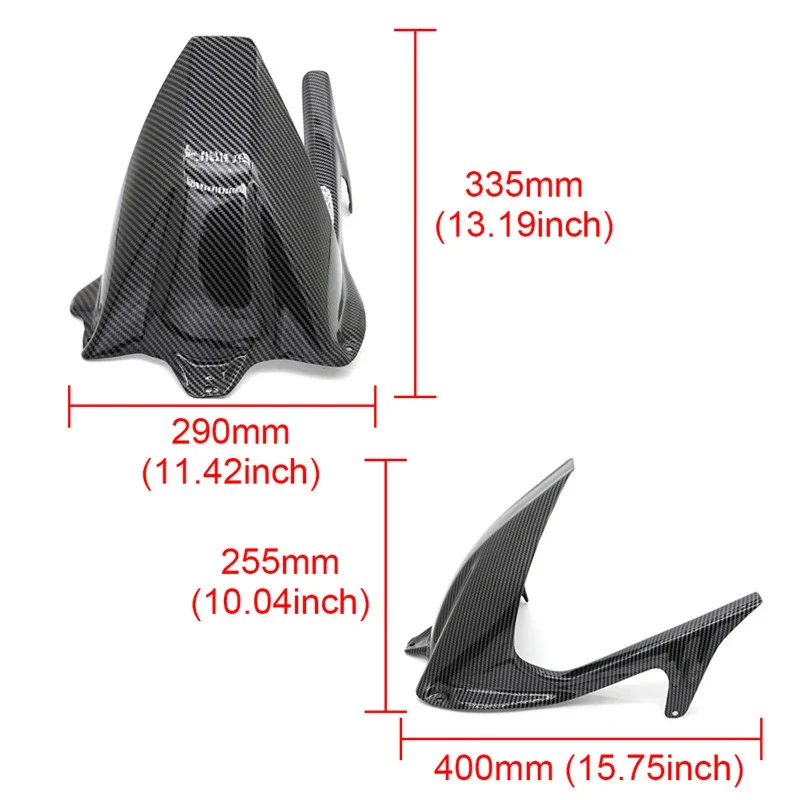 Motorcycle Accessories S1000RR Rear Fender Mudguard Tire Hugger Splash Guard For BMW S1000R 2014-2019 2020 S1000 RR 09-18 Carbon