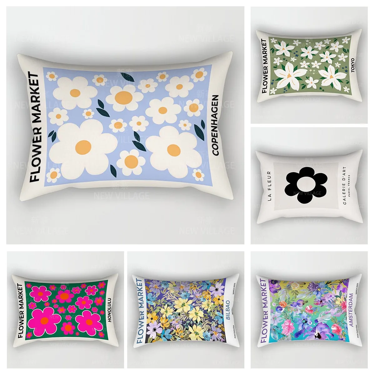 

Украшение для дома на осень, подушка с цветами Morandi, наволочка, украшения для дома, наволочки 30*50, наволочка 30x50 40x60