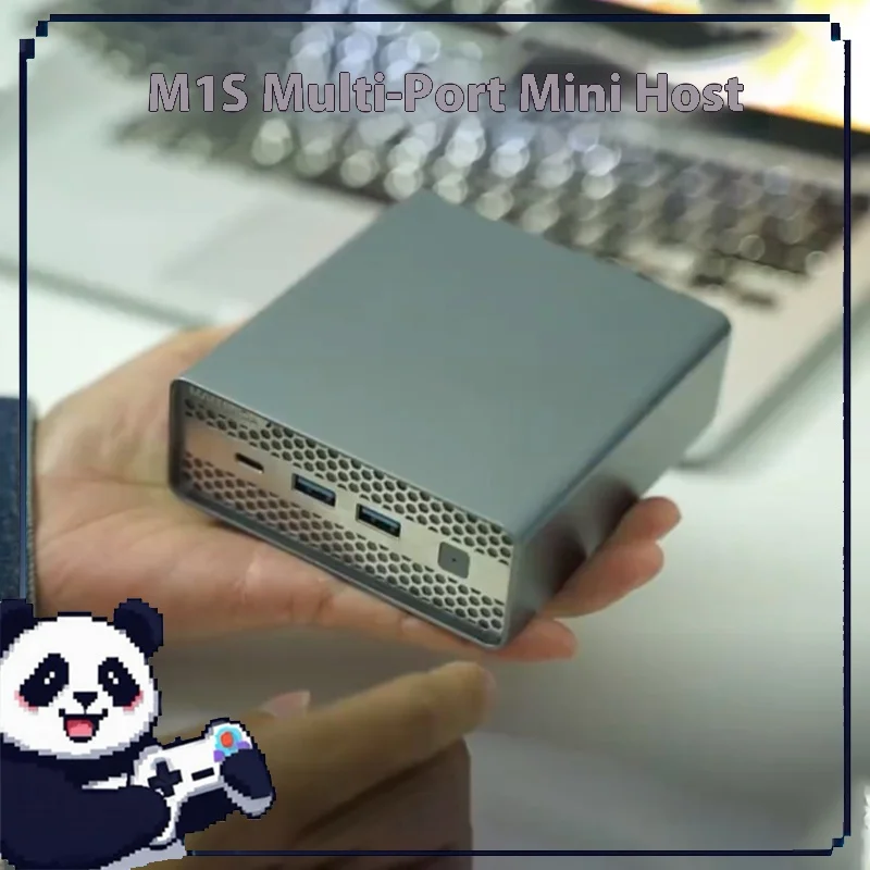 Core N100/N150 Mini Host Nas Server di Stoccaggio Quasi Sistema/16g/32g Tutto In Alluminio Cnc Portatile Desktop Da Ufficio Mini Pc Computer