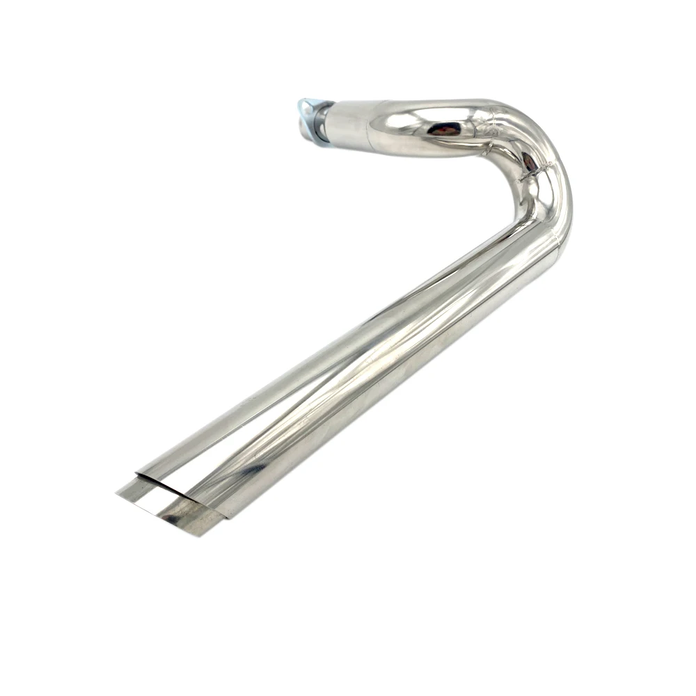 Motorcycle Duals Exhaust Full System Muffler Fit For Honda Steed Shadow VT400 VT600 VLX400 VLX600 VT400C VT 400 VT600C VLX 600