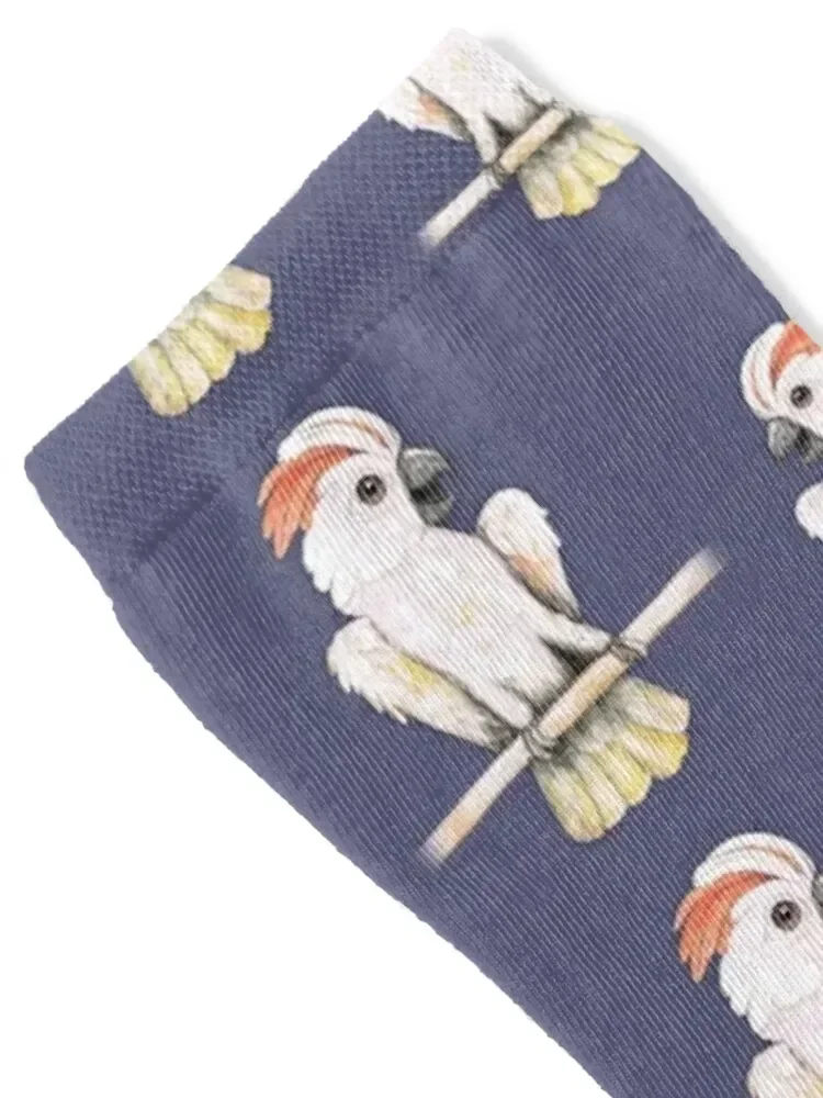 Salmon-crested cockatoo Socks warm winter professional running halloween Male Socks Women's