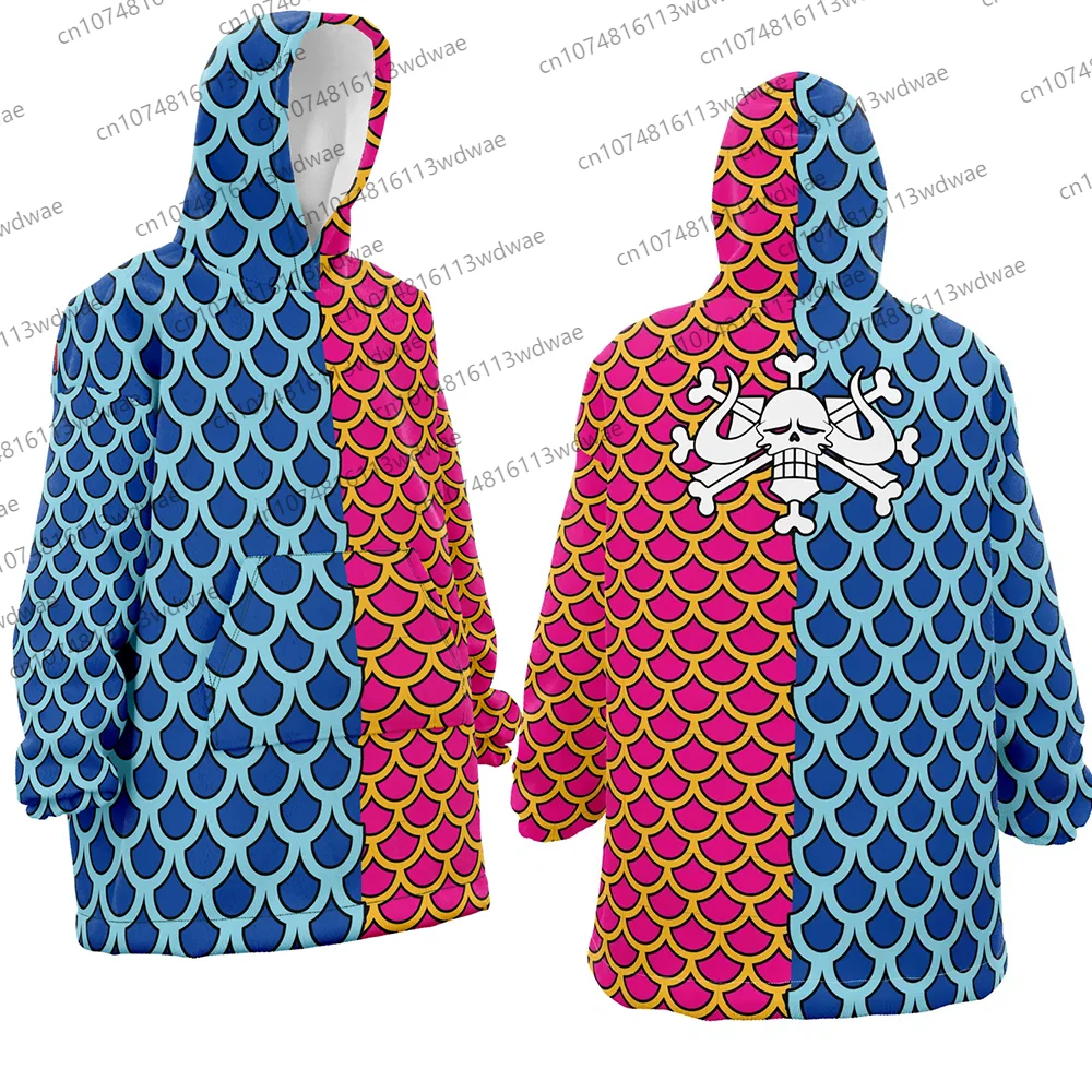 

Цельная толстовка с цветными блоками в виде рыбьей чешуи, толстовка с рисунком периферийной чешуи в стиле аниме, толстовка для косплея, топ с длинными рукавами и принтом черепа