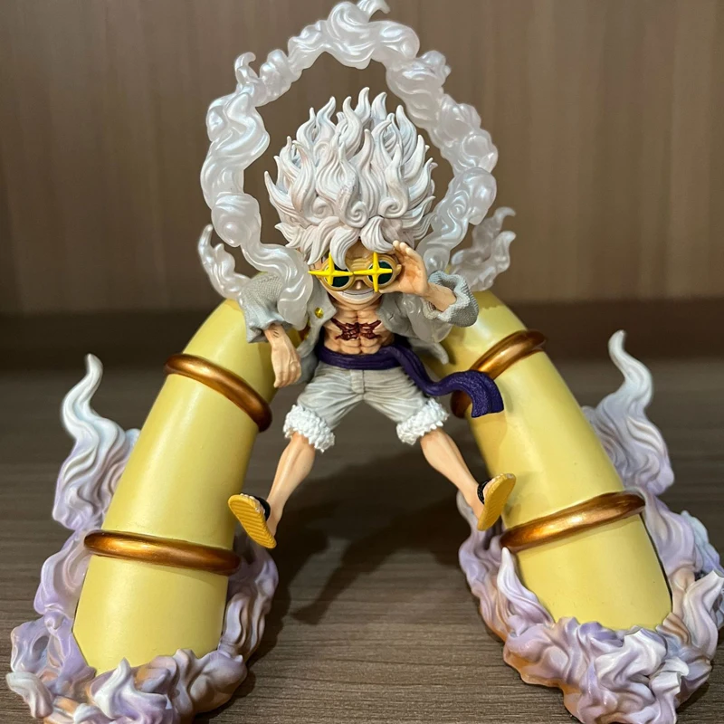 

Bandai GK Nika Luffy Action Figure Q Version Awakening Sun God Anime Model Decoration Gift The best choice to send friends