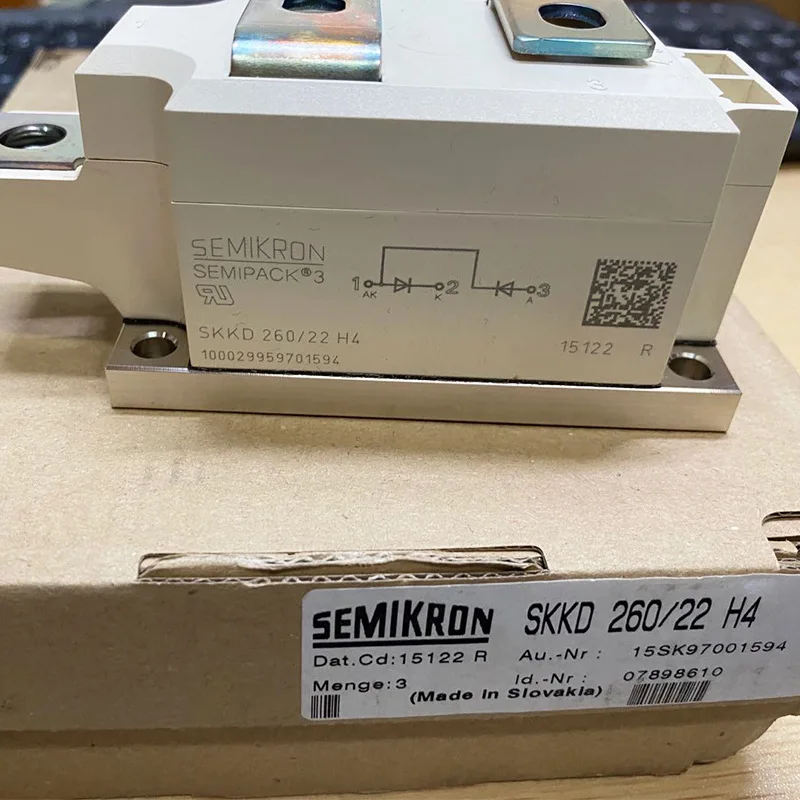 

IGBT module high-power switch uses SKKD260/22H4 new original stock wholesale