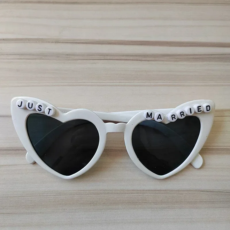 Just Married Sunglasses Wedding Bridal Decoration Bride Groom Team Bride Glasses Bridesmaid Gift Bachelorette Party Decor