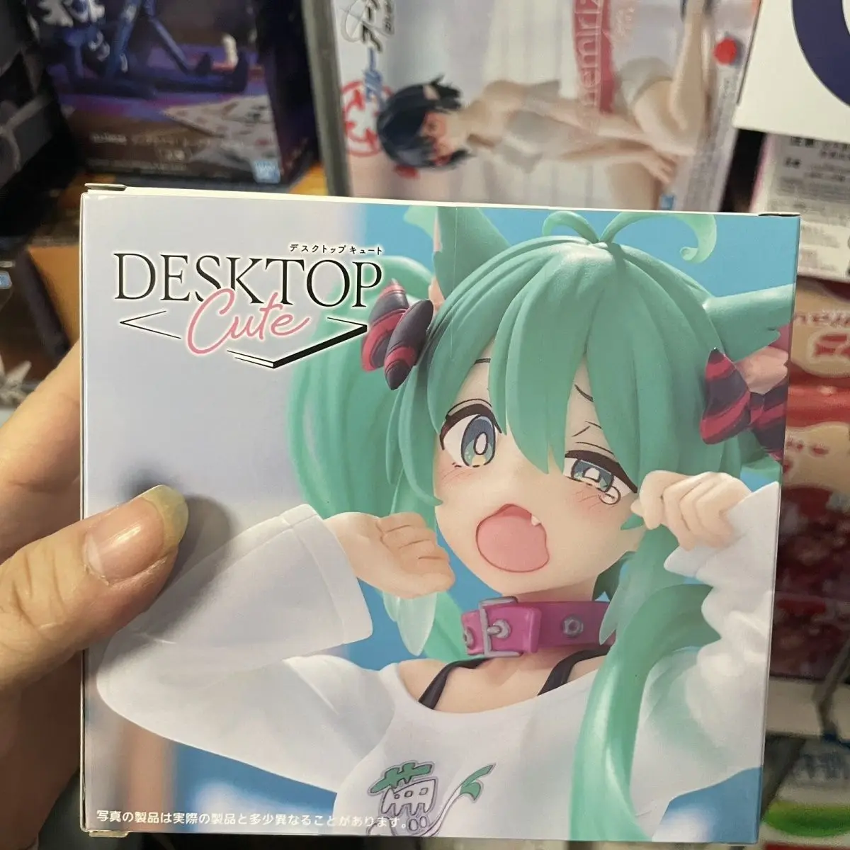 Original Taito Hatsune Miku Anime Miku Desktop Cute Action Figurine Toys PVC Model Figuarts Collection view 3