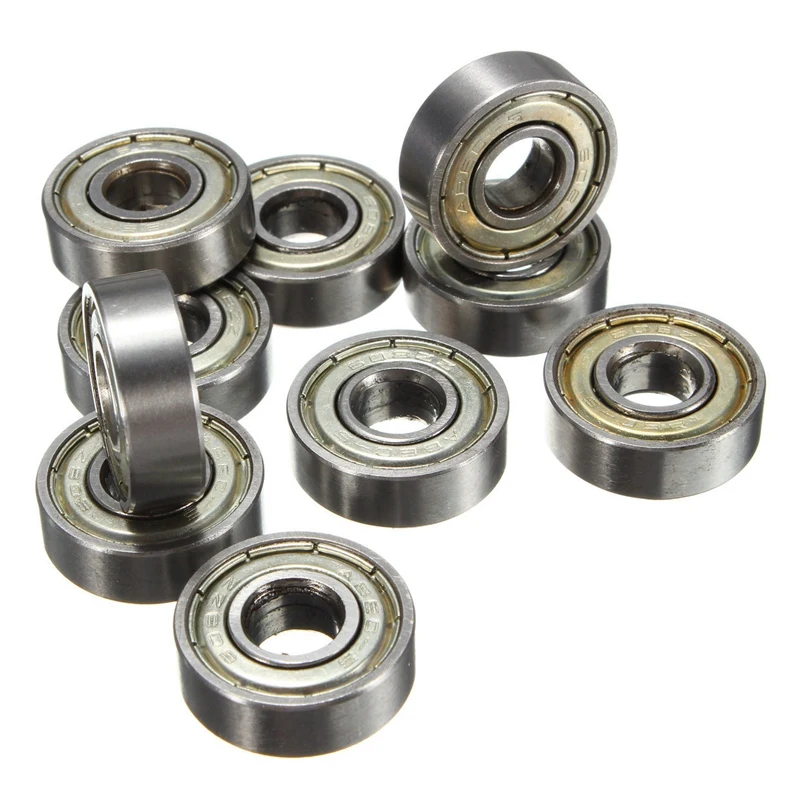 30Pcs 8 X 22 X 7Mm Skateboard Scooter Bearings Wheels ABEC-5 608ZZ