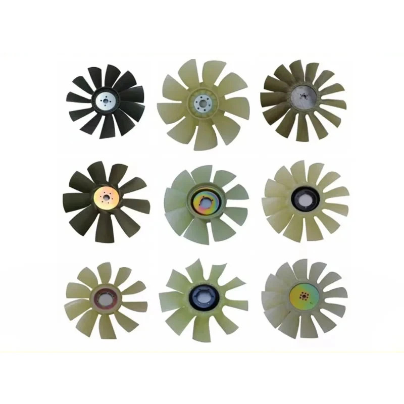 For Doosan dx daewoo dh DH55 Kobelco SK60-2-3-5 Fan blade 4JB1 Engine fan blade Excavator Parts