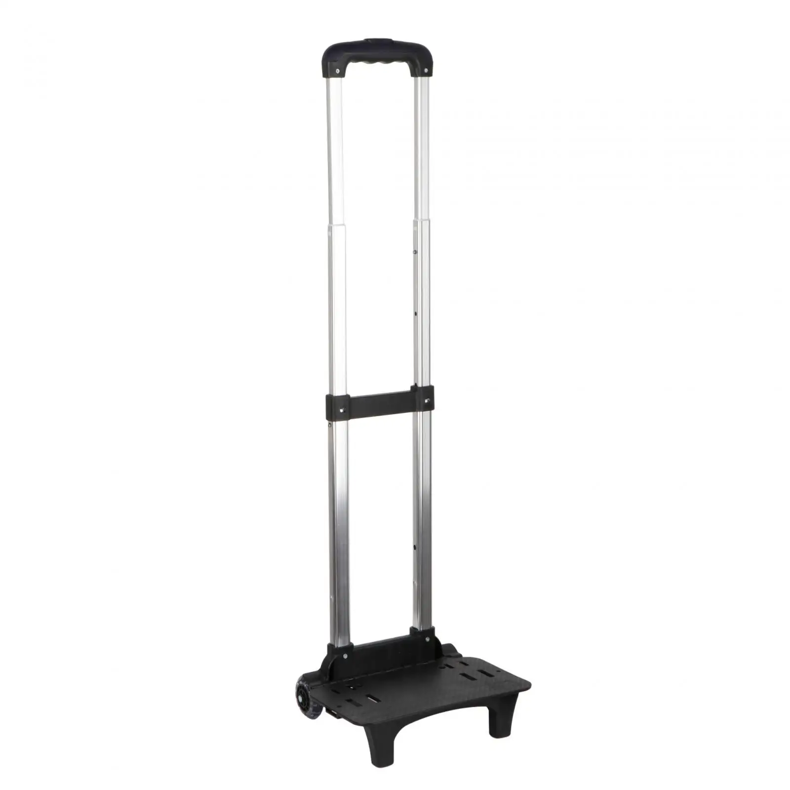 Backpack Trolley, Luggage Cart, Compact Foldable Telescopic Rod 2 Wheels,