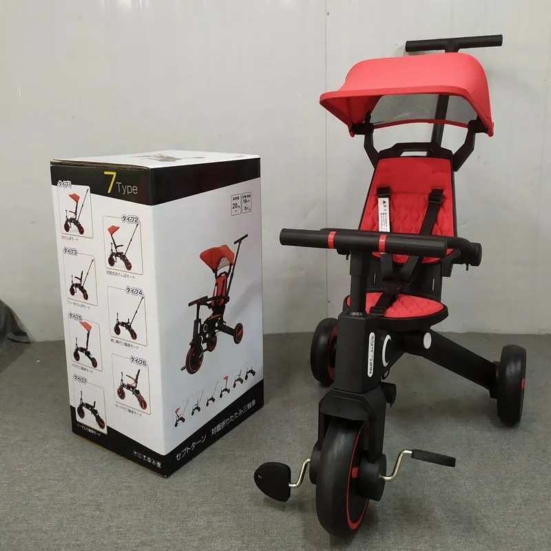 BEBELUX-Bicicleta da moda para crianças, passeio em brinquedos, carro para crianças, bebê Trike, 1 a 6 anos, novo