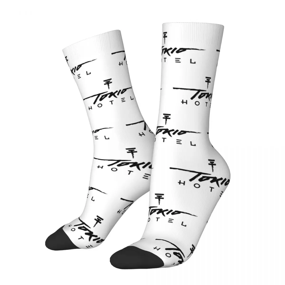 

Casual Unisex Socks Tokio Hotel Rock Band Accessories Cute Sport Dress Socks All Seasons