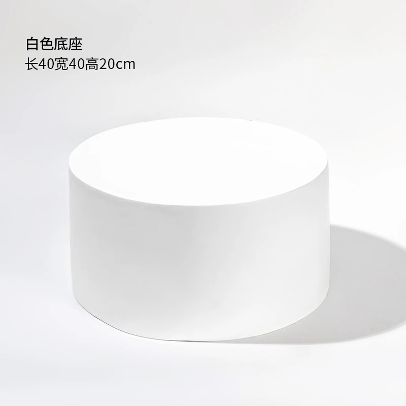 Home decoration sculpture statue raised base light luxury living room TV cabinet porch statue decoration resin base dis