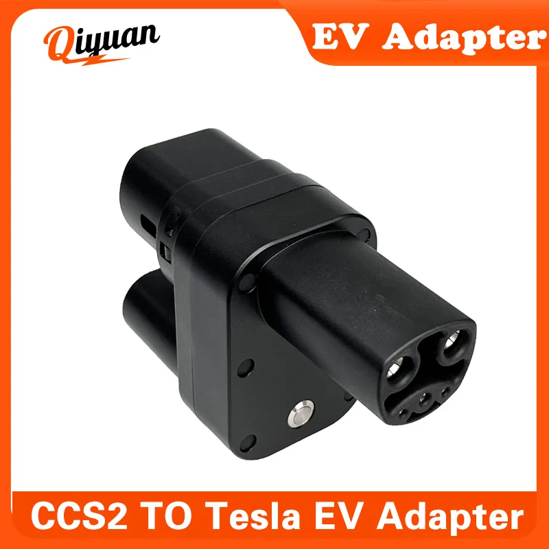 200A EV Charger CCS2 TO NACS Adapter Tesla Model Y 3 Highland 2024 Type 2 Electric Car Converter For Modeling Accessories