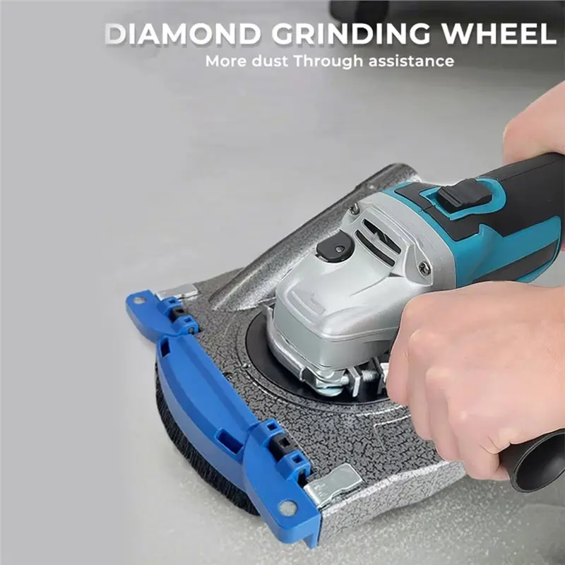 【ของขวัญ】แผ่นป้องกันฝุ่น 125 มม. ทำจากอะลูมิเนียม สำหรับเครื่องเจียร พร้อมฝาครอบกันฝุ่น และใบเจียรขนาด 125 มม.