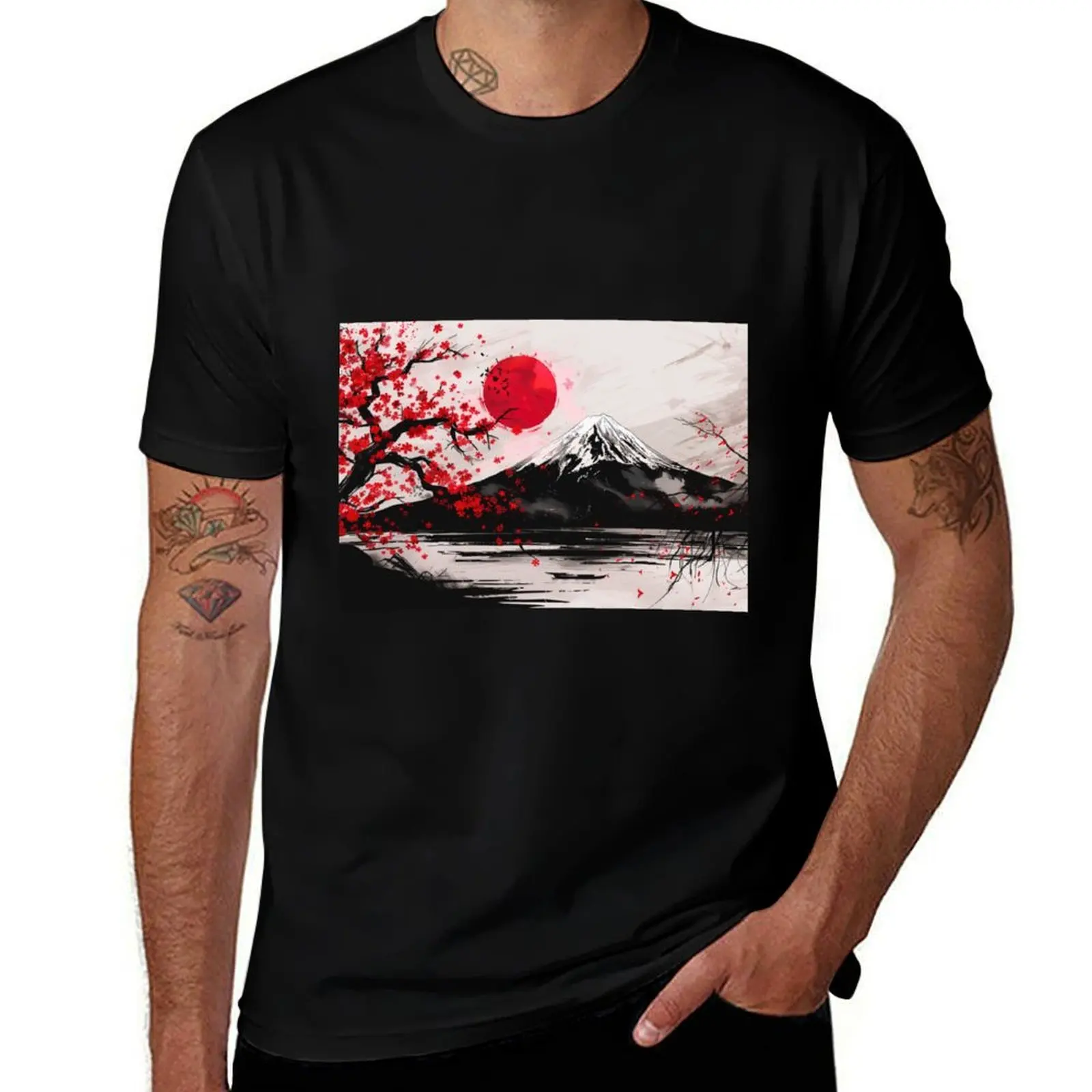 

Crimson Bloom T-Shirt vintage anime shirt graphic shirts new gifts and t-shirts vintage clothes plain t shirts men