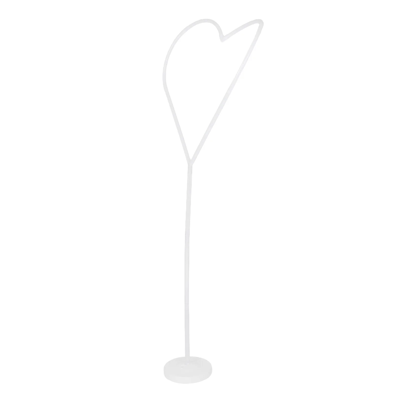 

1.5M Heart Shaped Balloon Stand 59Inch Diy Decoration Frame For Weddings Birthday Parties Balloon Arch Display Holder Kit Sturdy