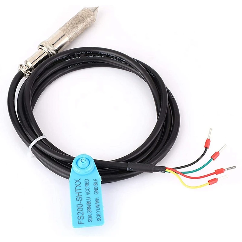 Полный датчик влажности почвы, датчик температуры влажности, цифровой датчик влажности почвы, для детского сада (FS200-SHT30)