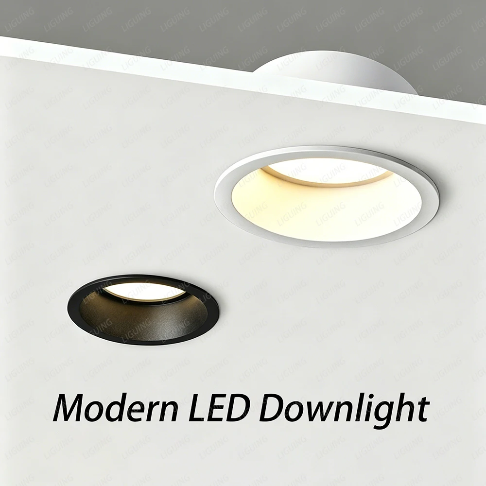 Dimmable Downlight Recessed LED Ceiling Lamps Embedded Lights For Kitchen Living Room Home Decor Indoor Lighting 110V 220V