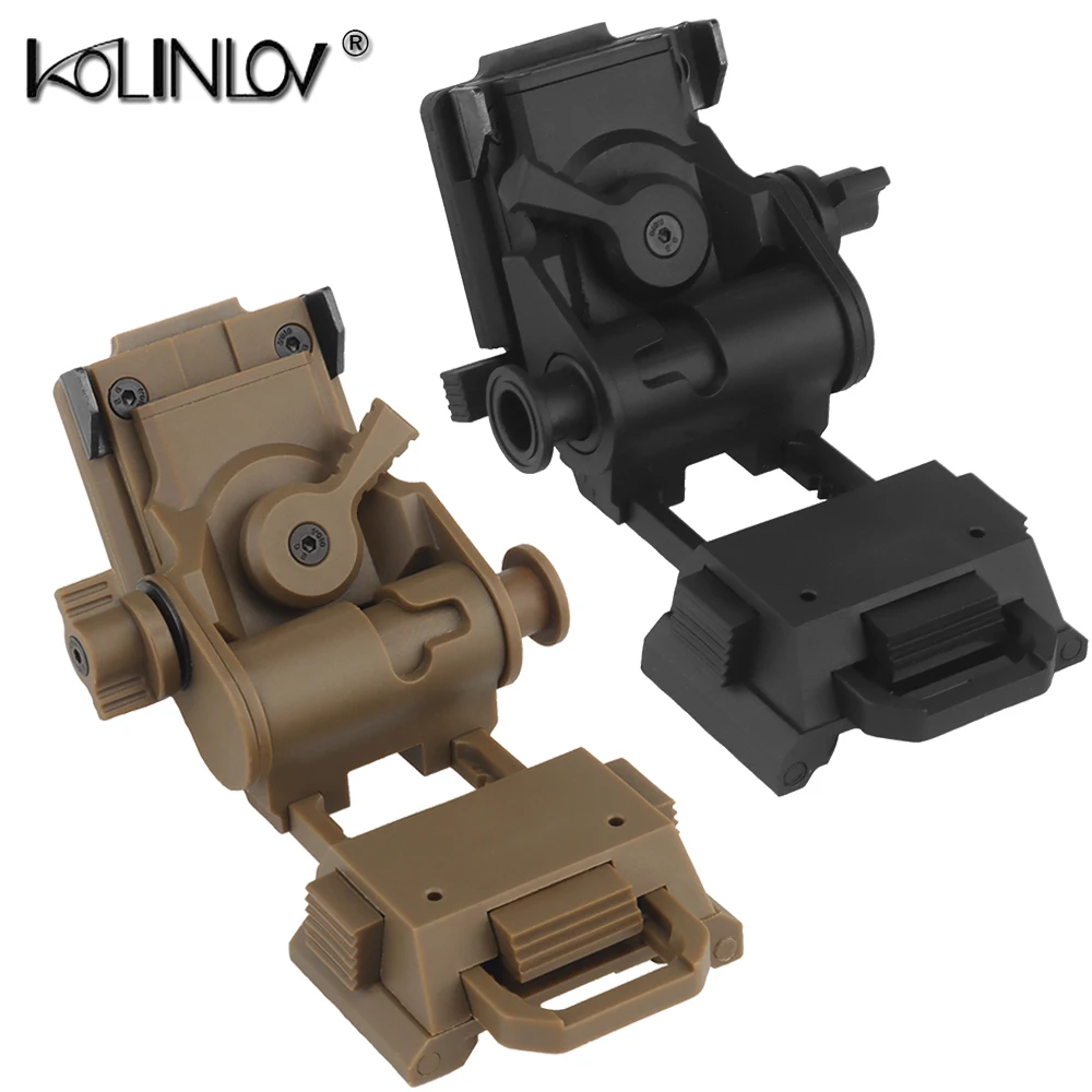 L4G24 NVG Mount Metal For PVS15 PVS18 PGPNVG18 Night Vision Goggle Tactical Militar Hunting Paintball Airsoft OPS Fast Helmet