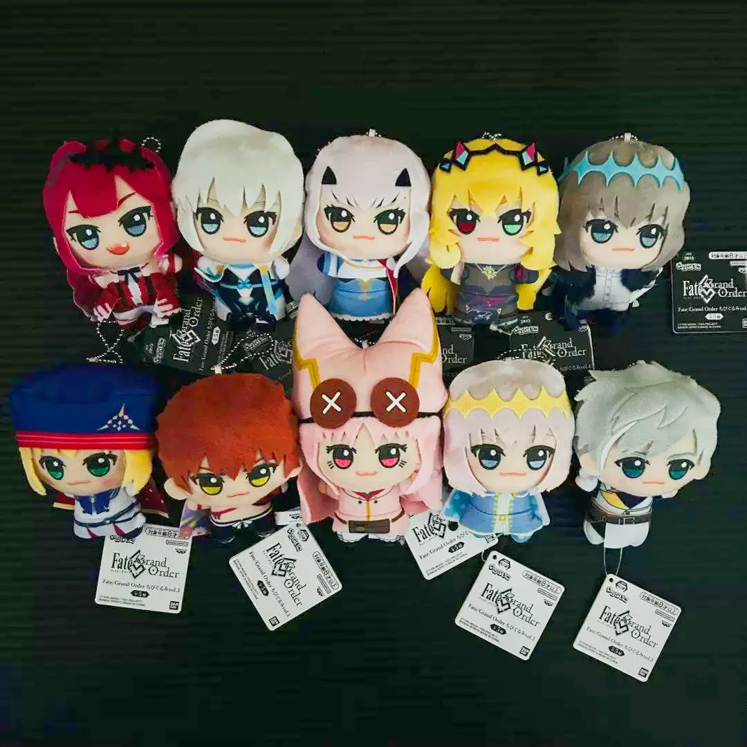 

In Stock Plush Doll Pendant Toy Fgo Fate Morgan Oberon Melusine Soft Stuffed Animal Toys For Children And Anime Fans