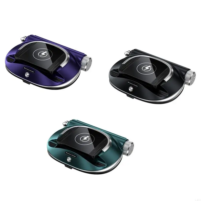 

L41F Wireless Car Holder Automatically Phone Clamp Telephone Number Plate