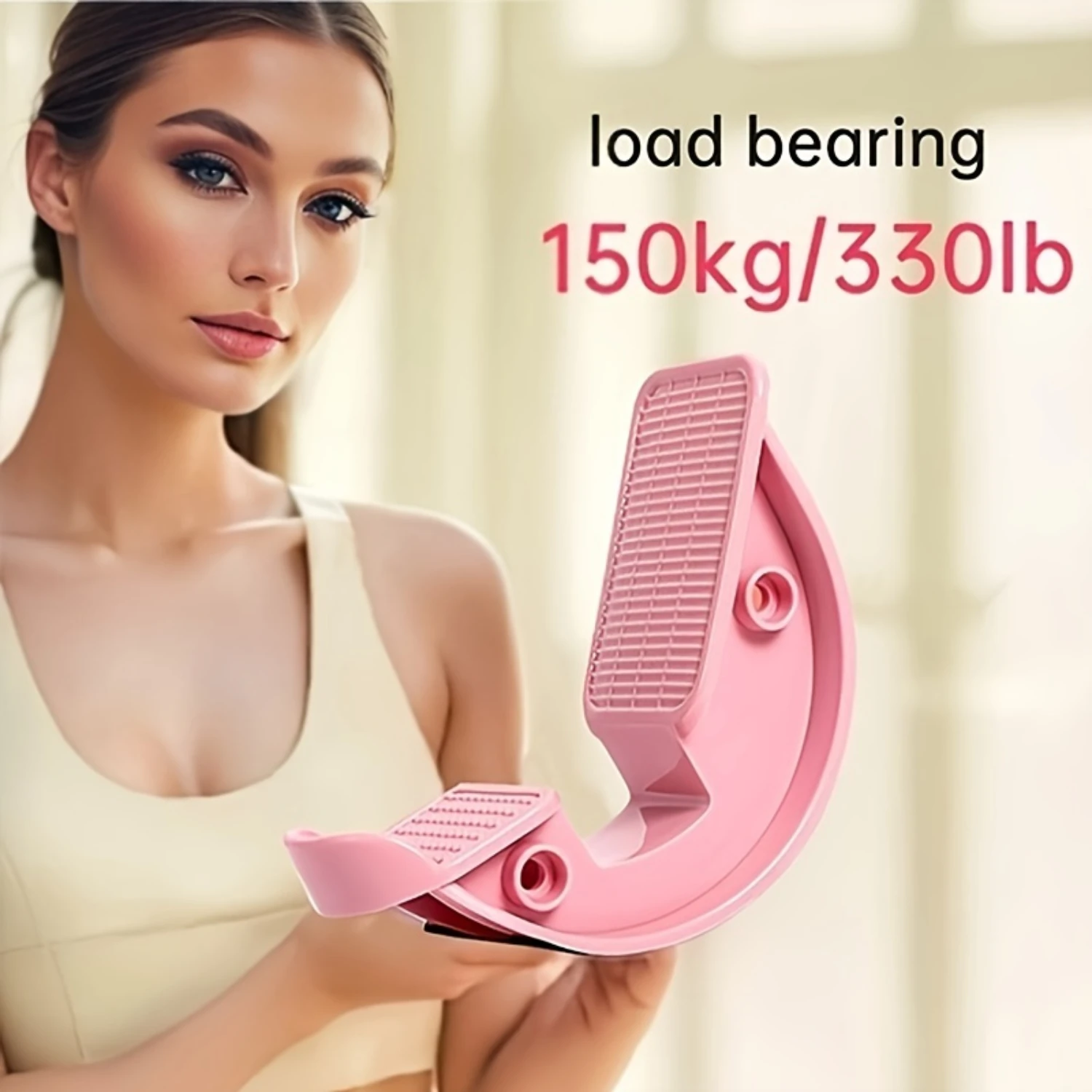 

Premium Ankle & Leg Stretching Board - Muscle Toning, Arch Flexibility Enhancer With Calf Massage - Durable Pp , Solid Color Des