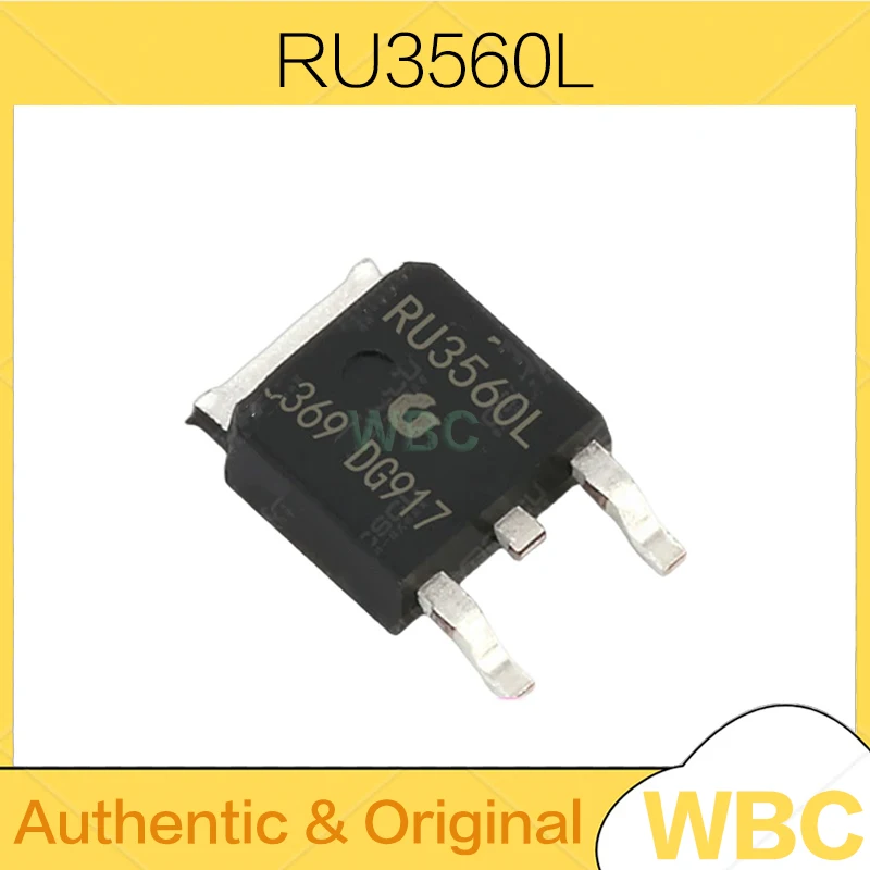 10Pcs/Lot RU3560L N channel field effect tube 50A 40V patch MOSFET TO-252