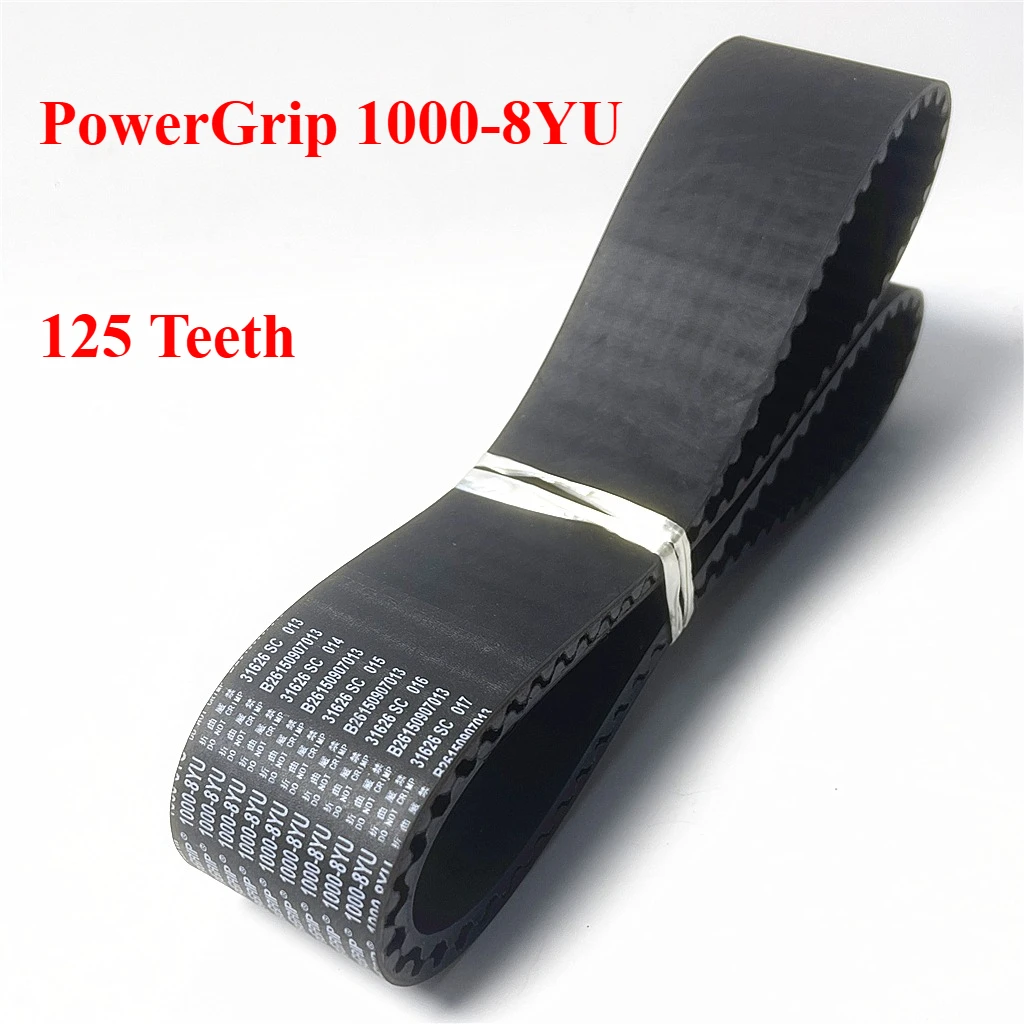 PowerGrip 1000-8YU 125 Zähne Arc-Zahnriemen für 3D-Drucker, Graviermaschine, CNC-Drehmaschine, Roboter-Spindelgenerator-Antriebsriemen – Detail 1